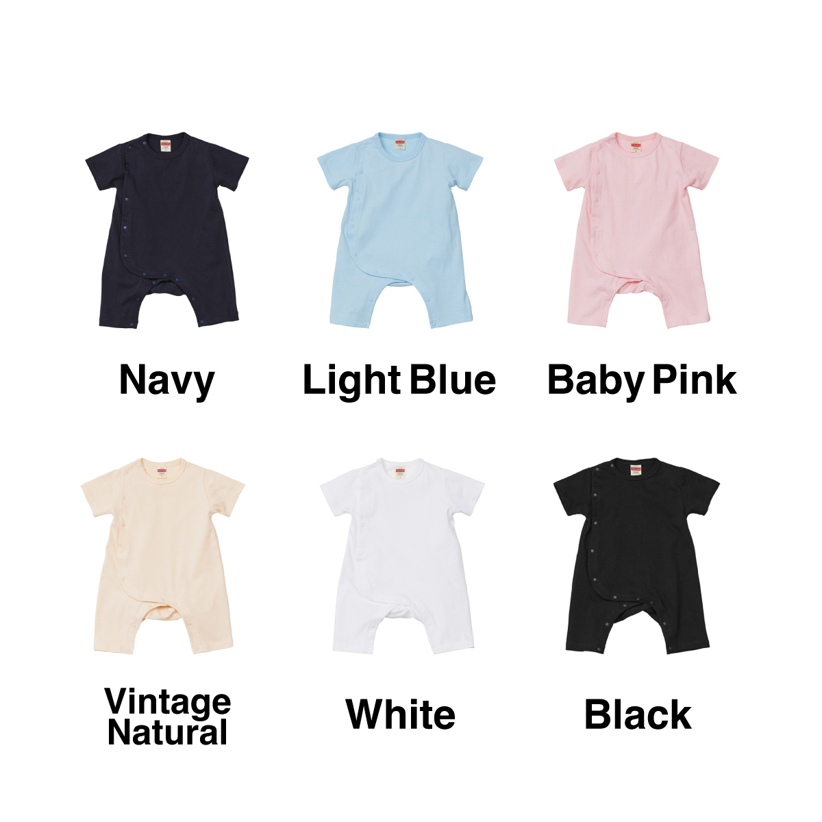 United Athle ユナイテッドアスレ 5.6 oz ベビー カバーオール (品番5158-02) 