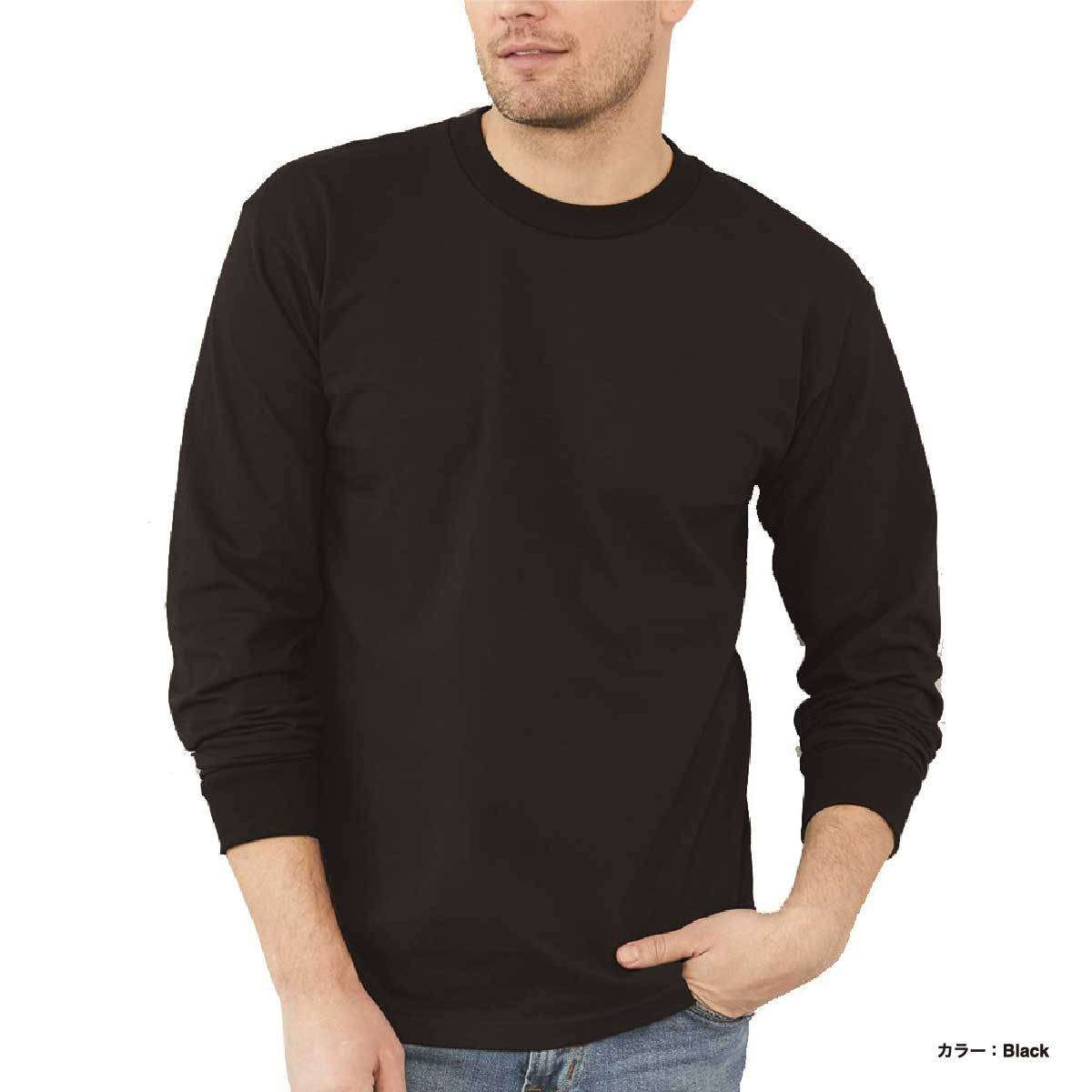 BAYSIDE ベイサイド 6.1 oz USA-Made Long Sleeve Tシャツ (品番6100)