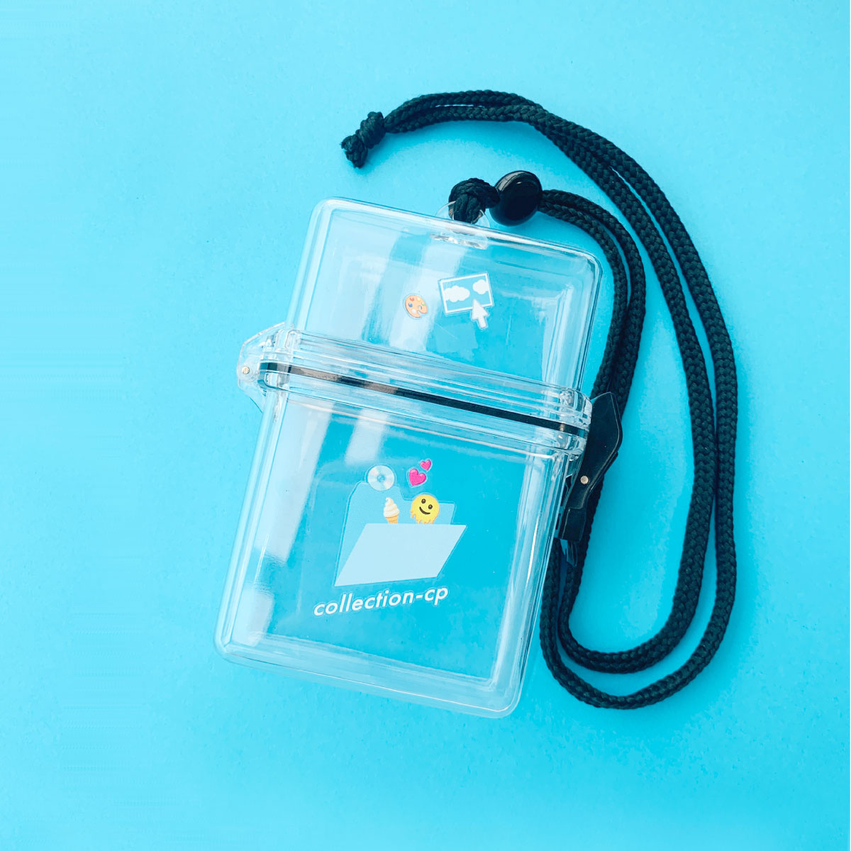 CORNER PRINTING | クリアシガレットケース (品番CIG-CASE-002)
