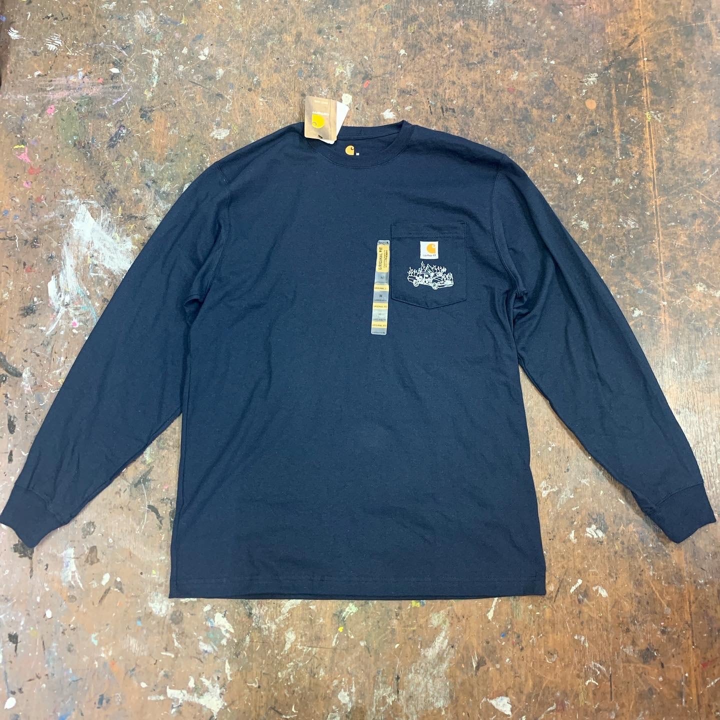 [Stock Only]  Carhartt 6.75 oz Workwear Pocket Long Sleeve T-Shirt (#CTK126)