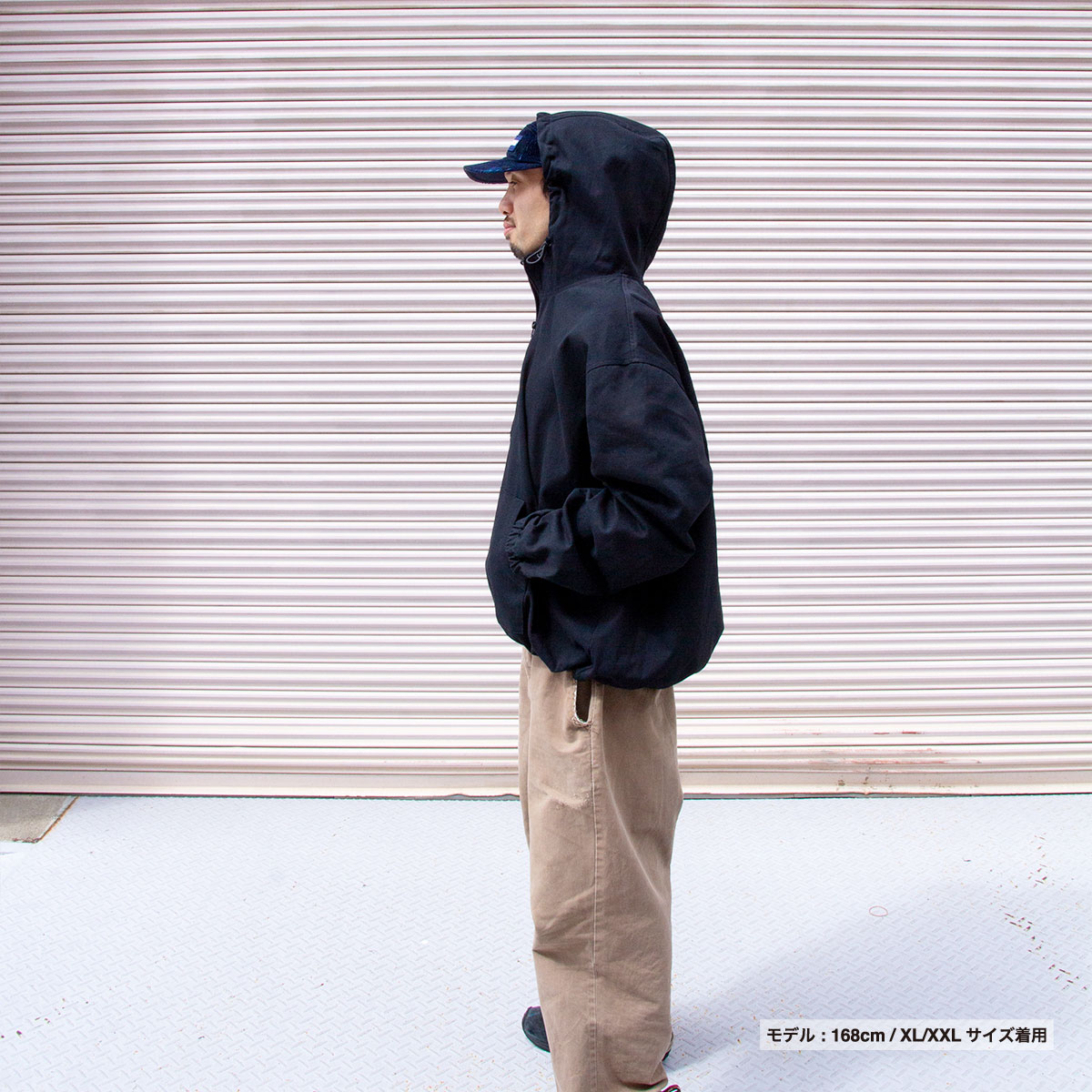 コットンツイルアノラックパーカー (品番 CPAP)