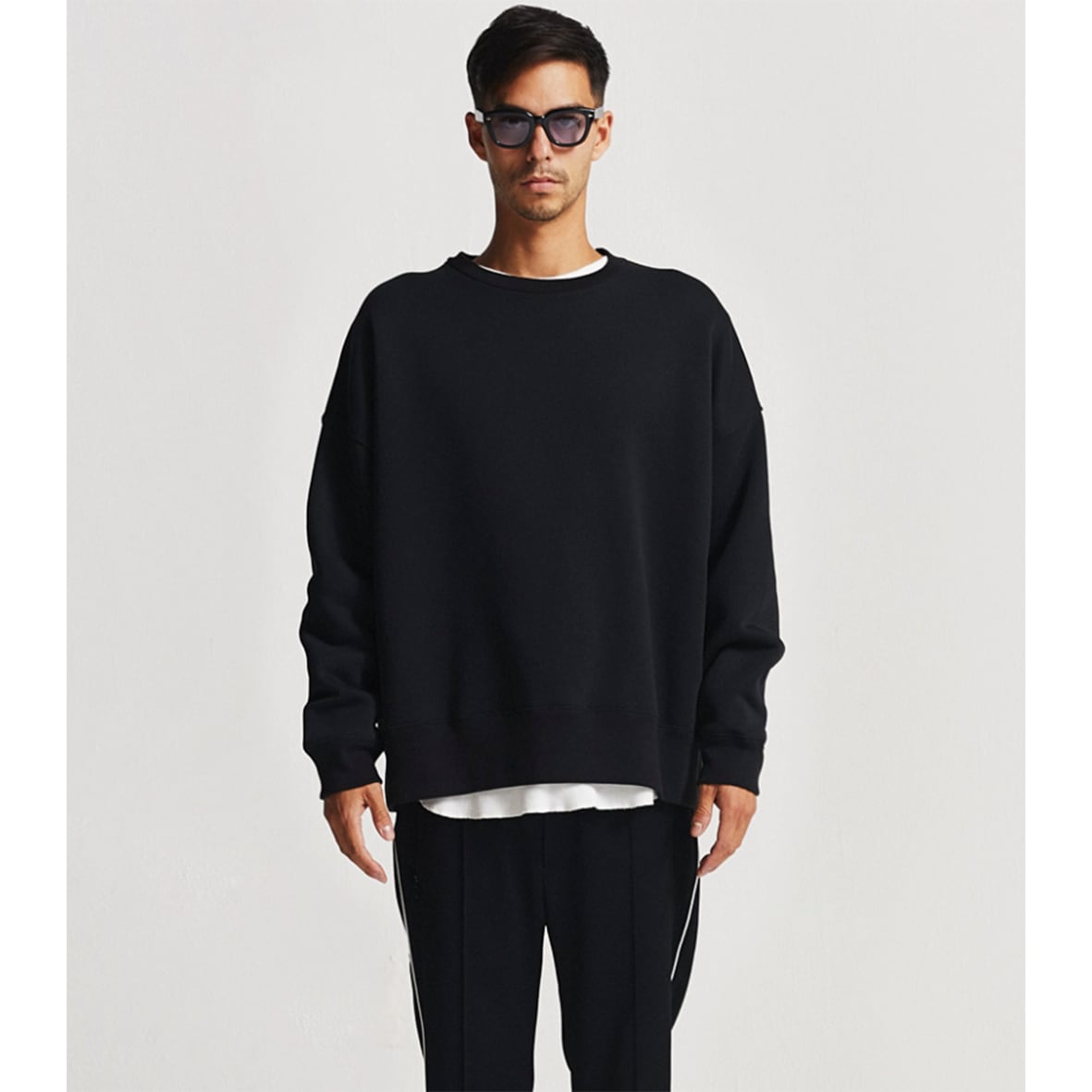 23aw MARKAWARE ビッグシルエット クルーネック スウェット 2 CORNER PRINTING | United Athle ユナイテッドアスレ 10.0 oz T