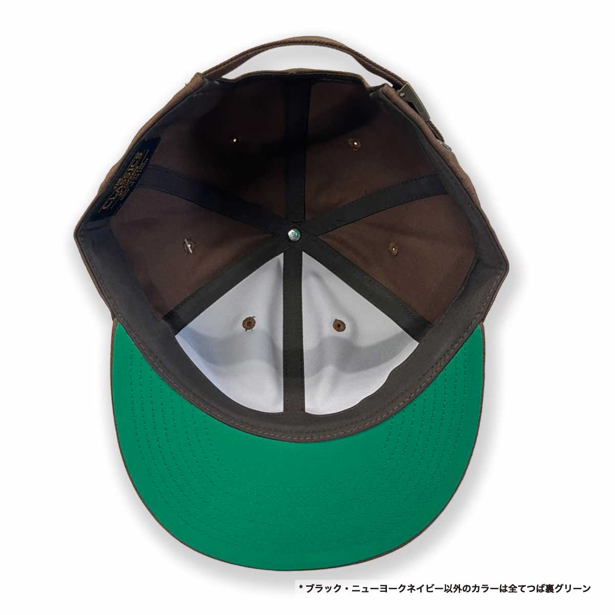 Yupoong ユーポン オリジナルレトロスタイルキャップ ワントーン (品番6145R)