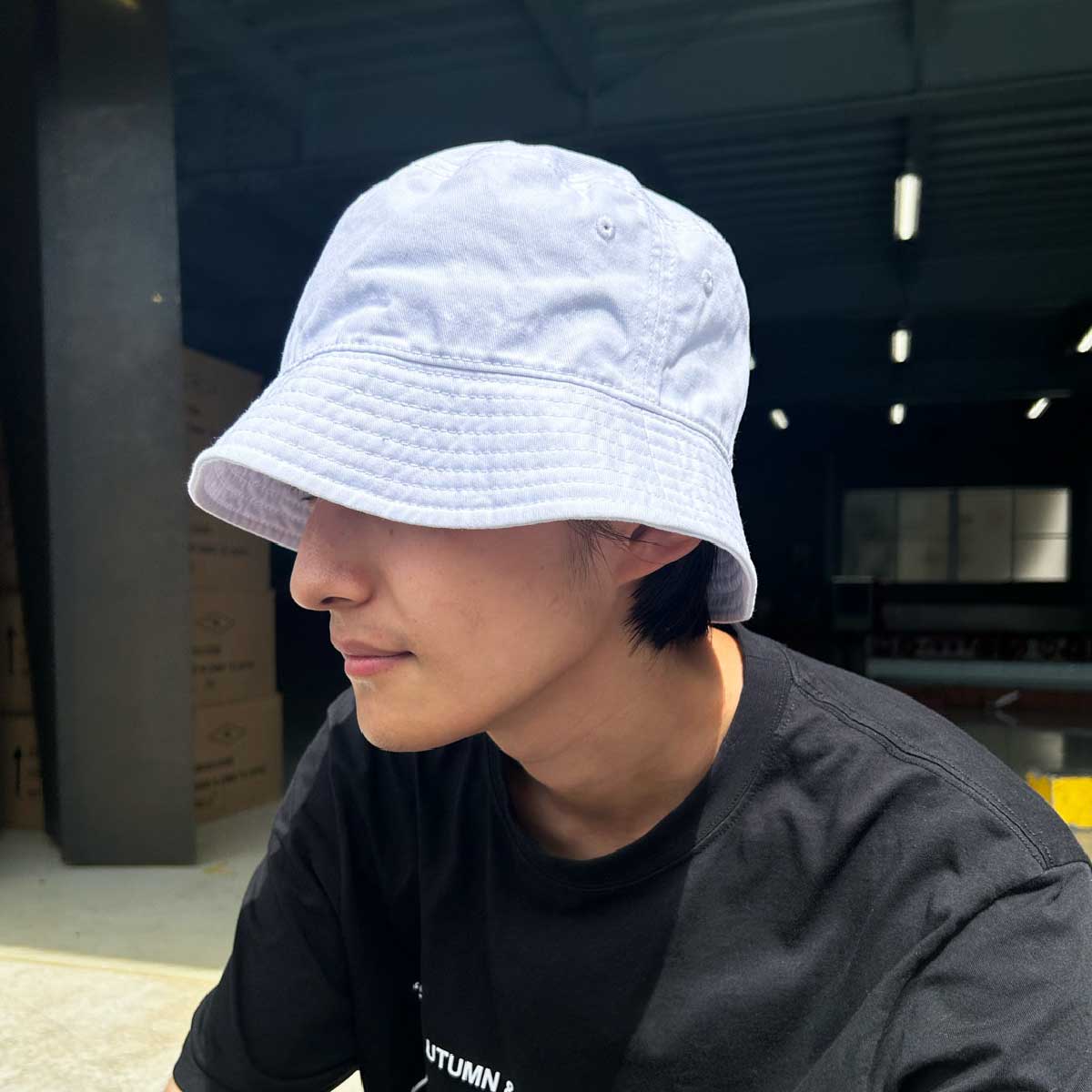 newhattan  Down Brim bucket hat (#1509)