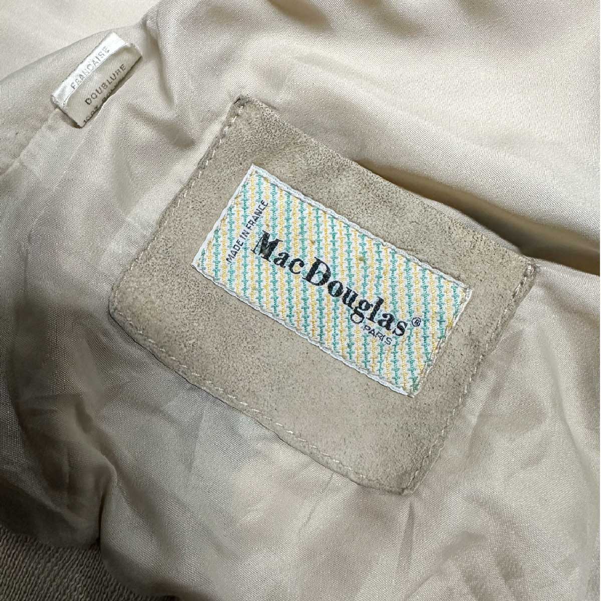 Mac Douglas/USED - Suede Jacket (品番CU127)