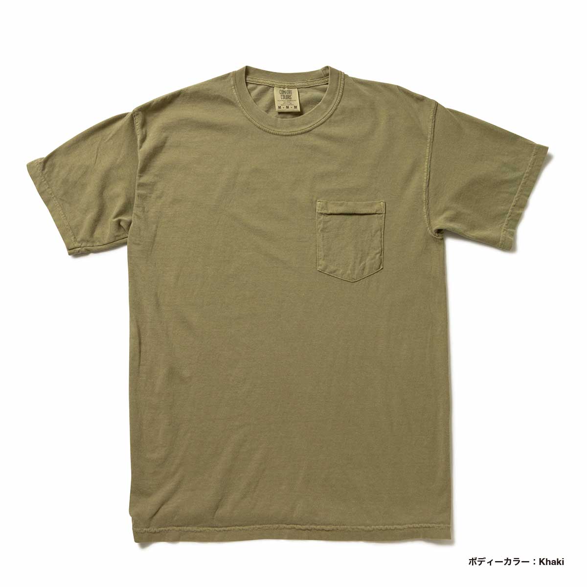 Comfort Colors 6.1 oz Garment Dye Pocket T-Shirt (#CC6030)