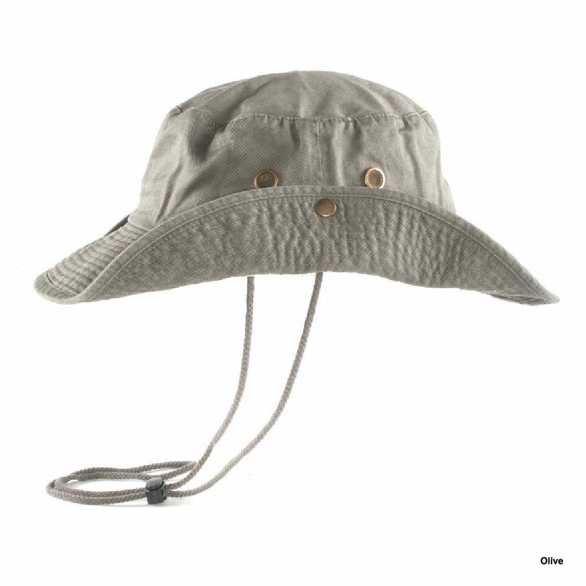 newhattan  Safari Hat Twill (#1510)