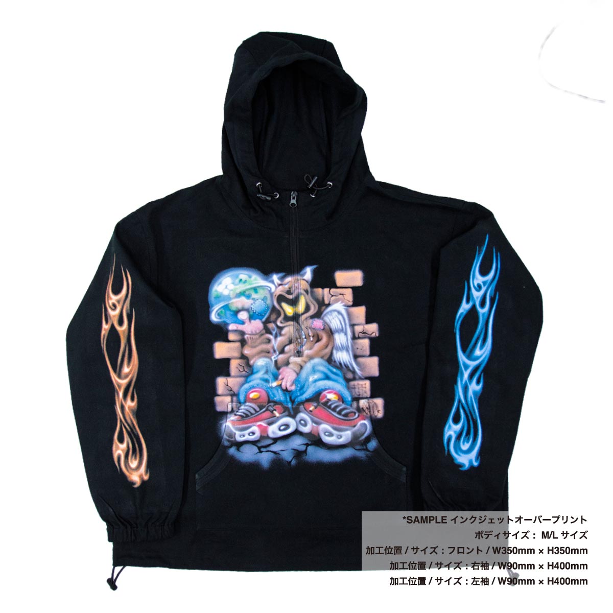 コットンツイルアノラックパーカー (品番 CPAP)