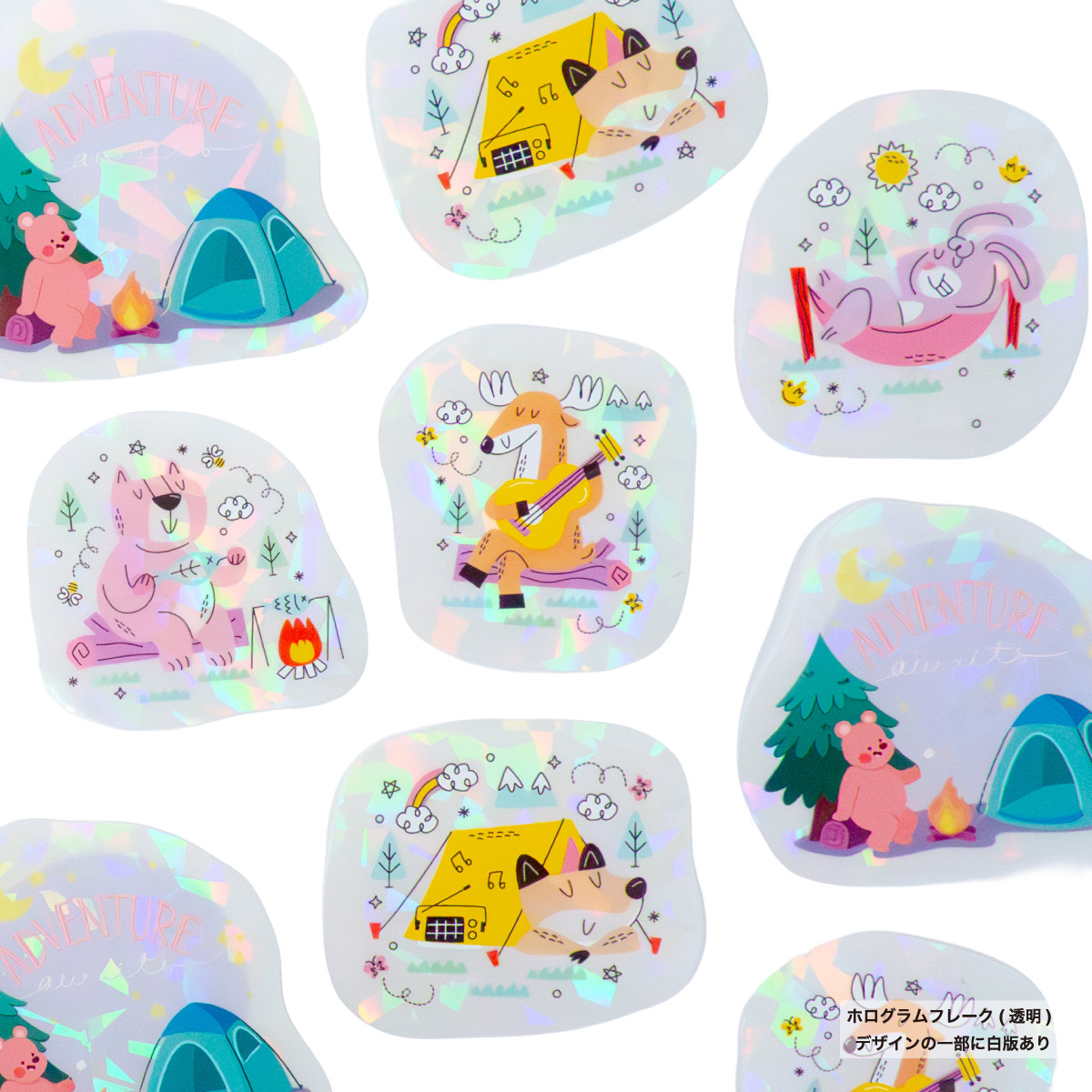 CORNER PRINTING | フルカラーステッカー (10枚セット) (品番STI-10S) CORNER PRINTING | フルカラーステッカー (10枚セット) (品番STI-10S)