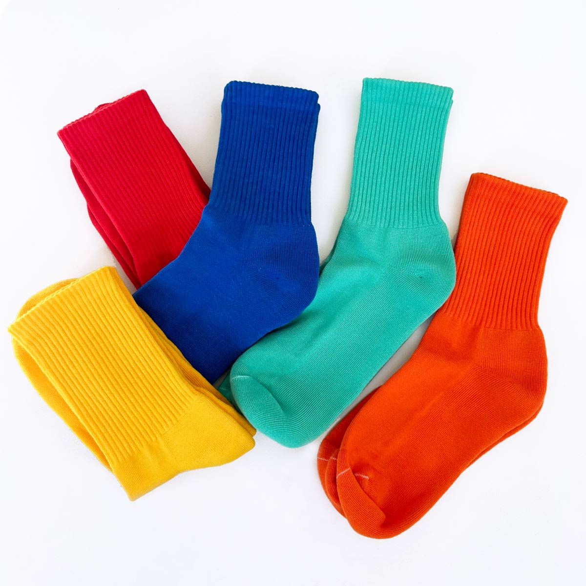 Women's Original Sport Color Socks (#CPWS-006) 