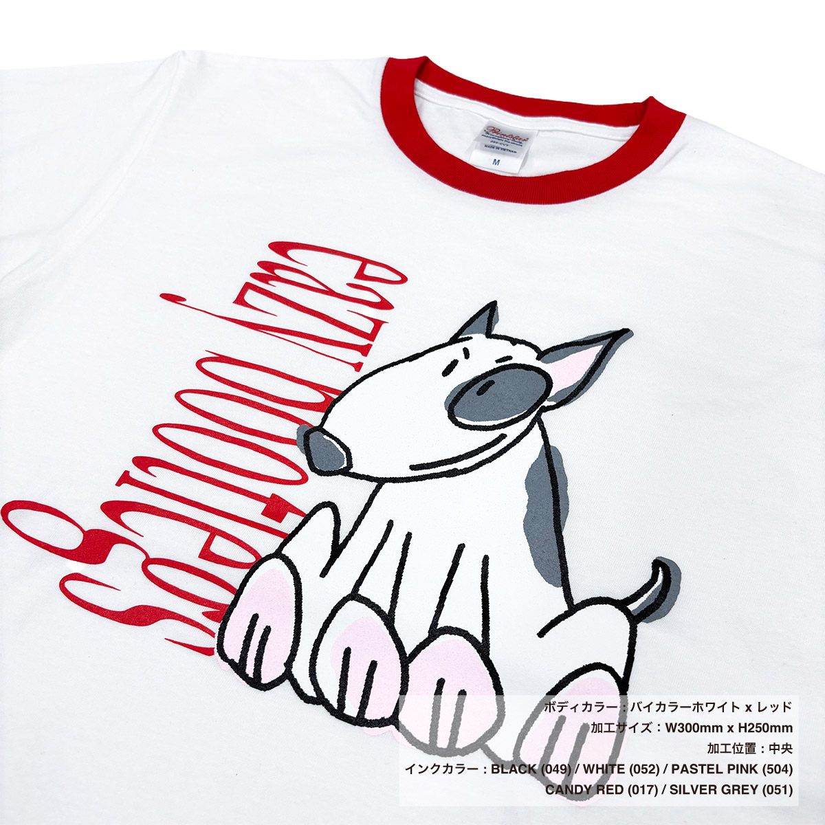 ★on&on★ Artwork Printed Short Tshirt NEW5XE351 CORNER PRINTING | Printstar 5.6 oz Heavyweight T-Shirt