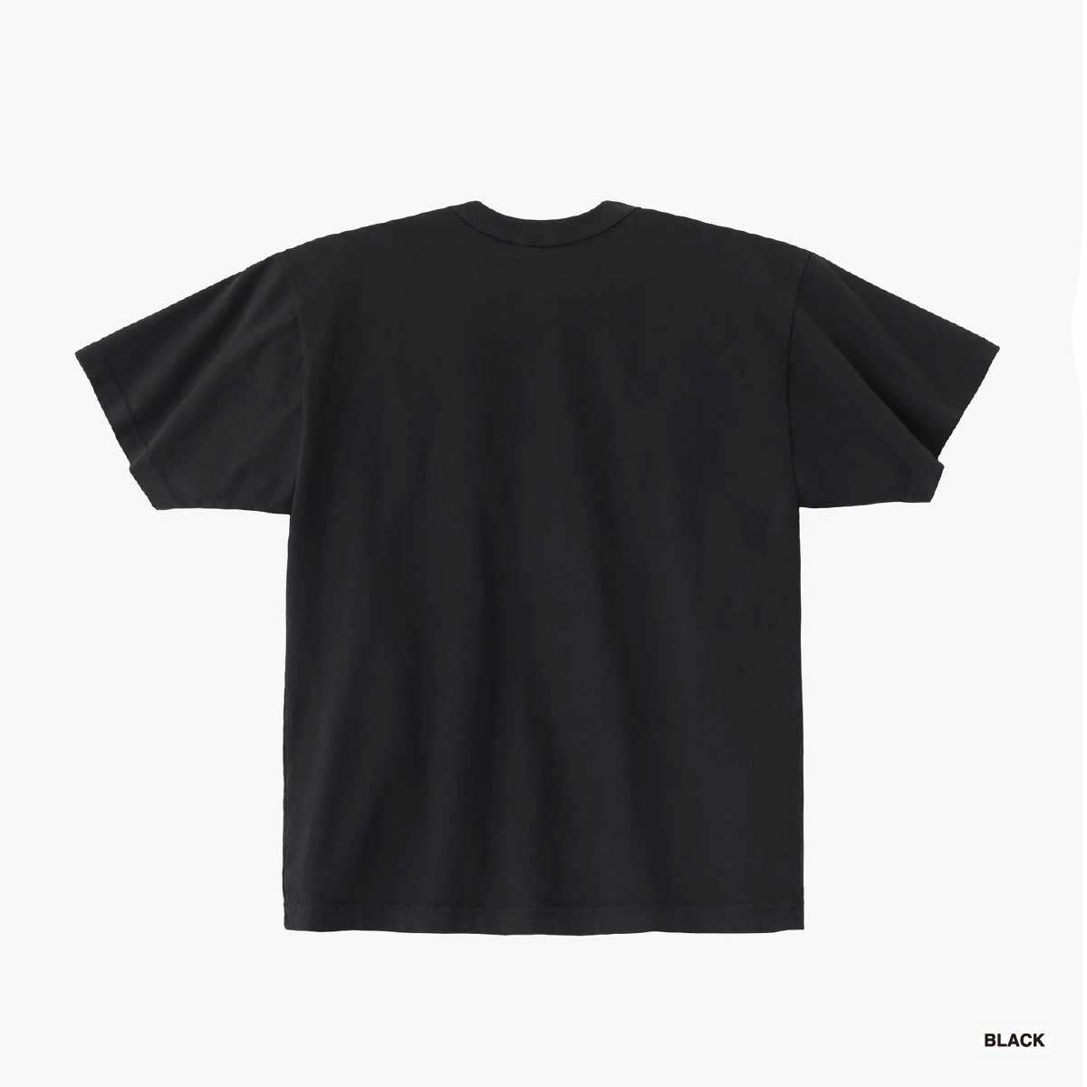 LOS ANGELES APPAREL Short Sleeve Binding Garment Dye T-Shirt 8.5oz [*Domestic]  (#1203GD-Z)