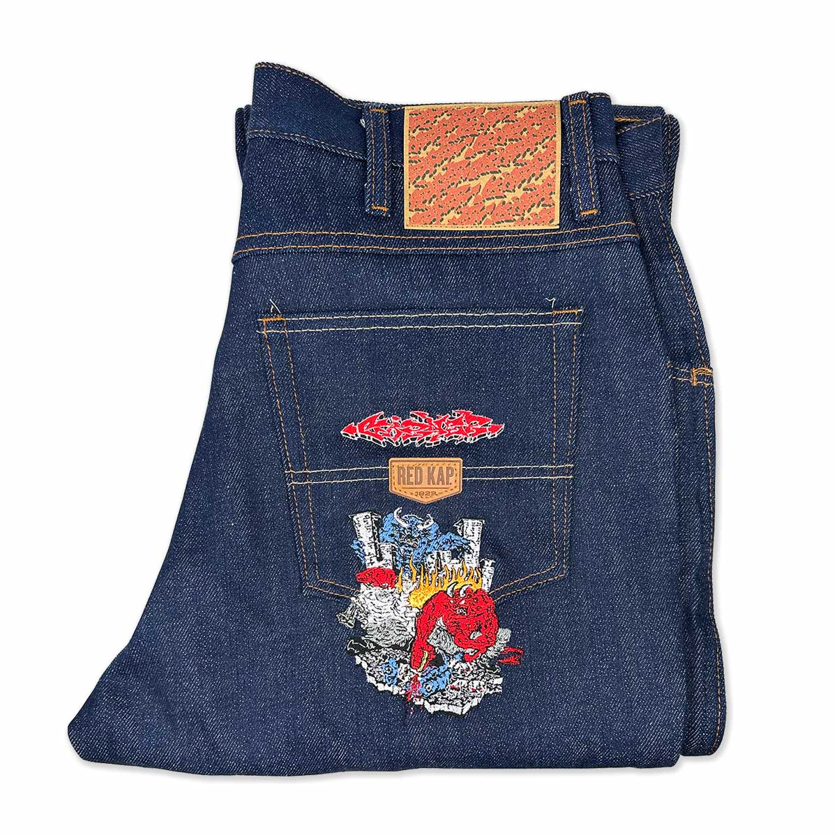 CORNER PRINTING | REDKAP レッドキャップ 13.75 oz デニム