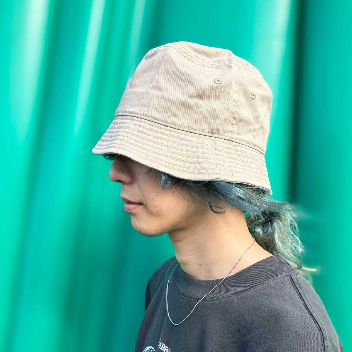 CORNER PRINTING | newhattan ニューハッタン Down Brim bucket