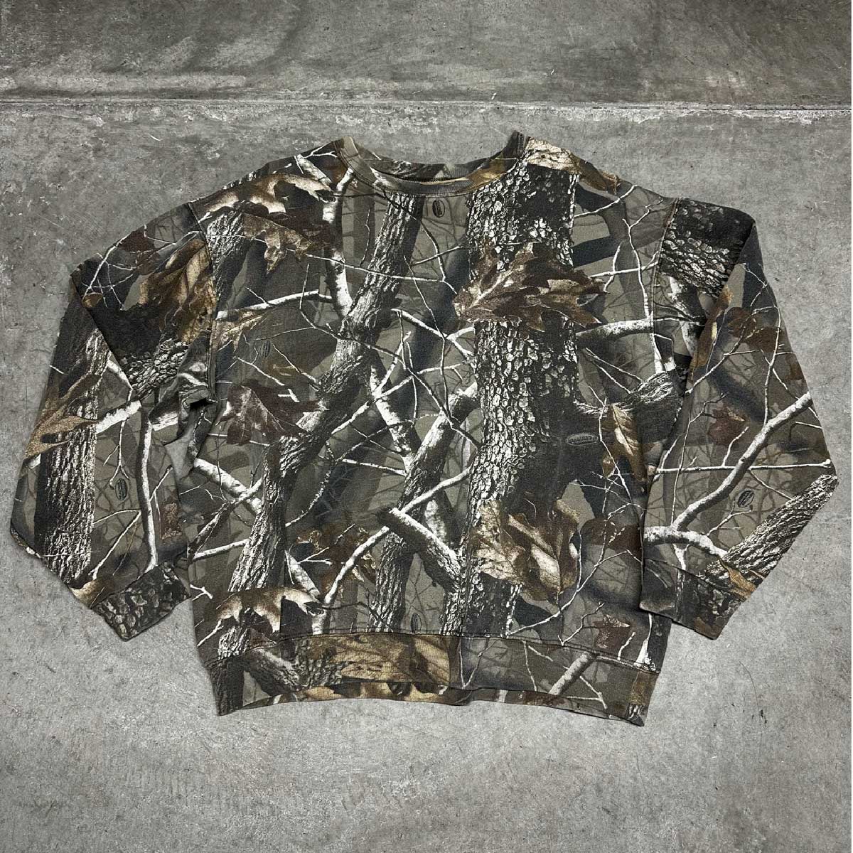 Liberty/USED - Real Tree Camo Crewneck Sweat (品番CU107)