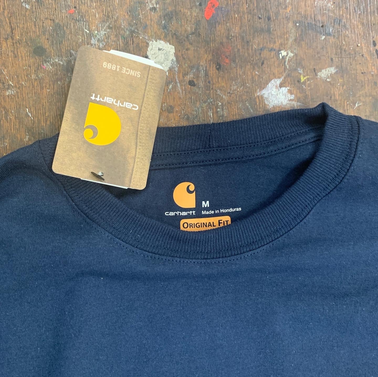 【在庫限り】 Carhartt カーハート 6.75 oz Workwear Pocket Short Sleeve T-Shirt (品番CTK87)