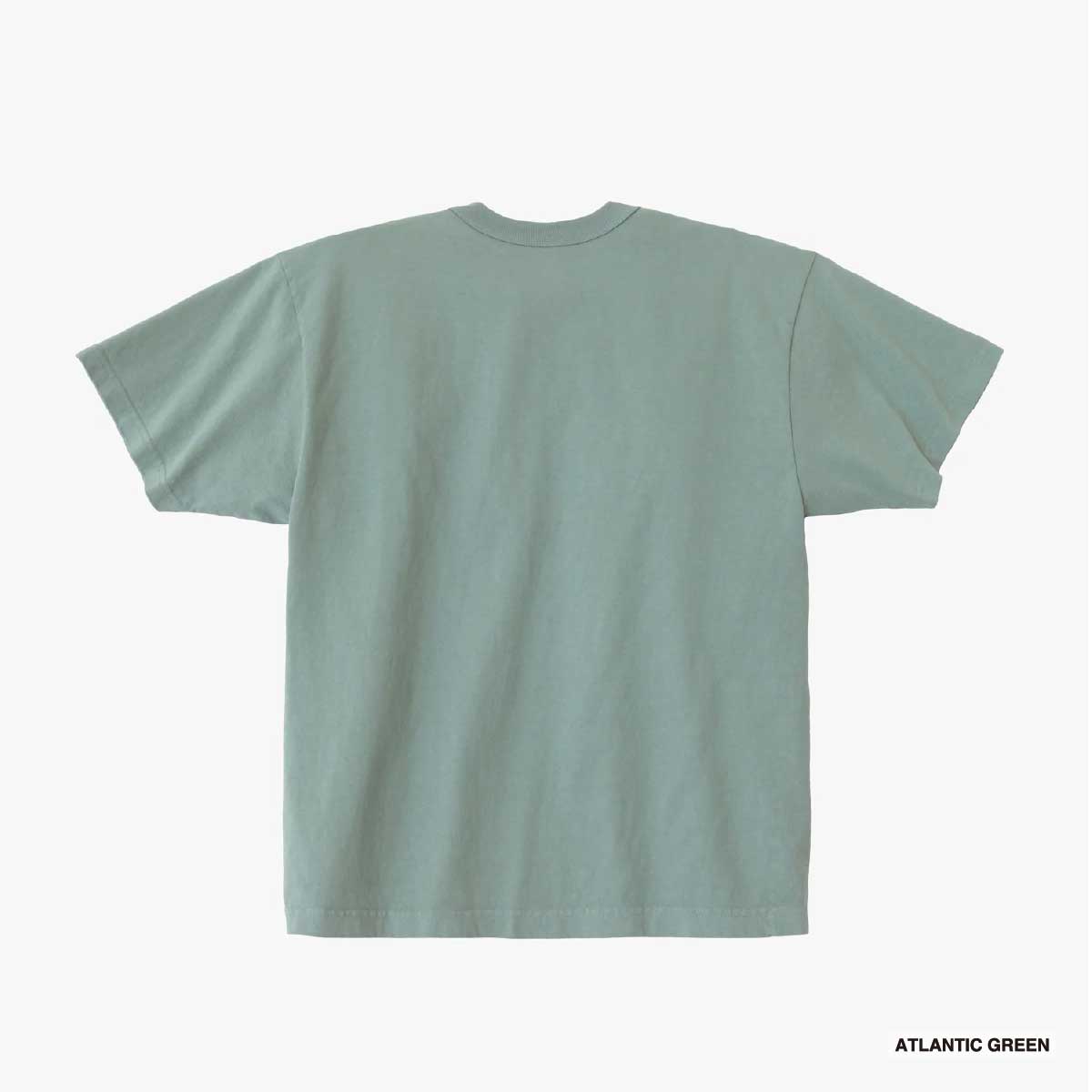 LOS ANGELES APPAREL Short Sleeve Binding Garment Dye T-Shirt 8.5oz [*Domestic]  (#1203GD-Z)