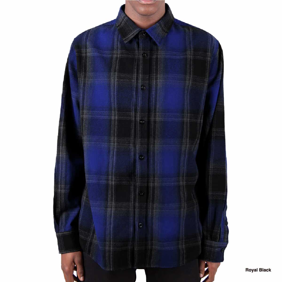 トップス palace OMBRE FLANNEL SHIRT NAVY Palace Ombre Flannel Shirt Navy Men's - FW24 - US