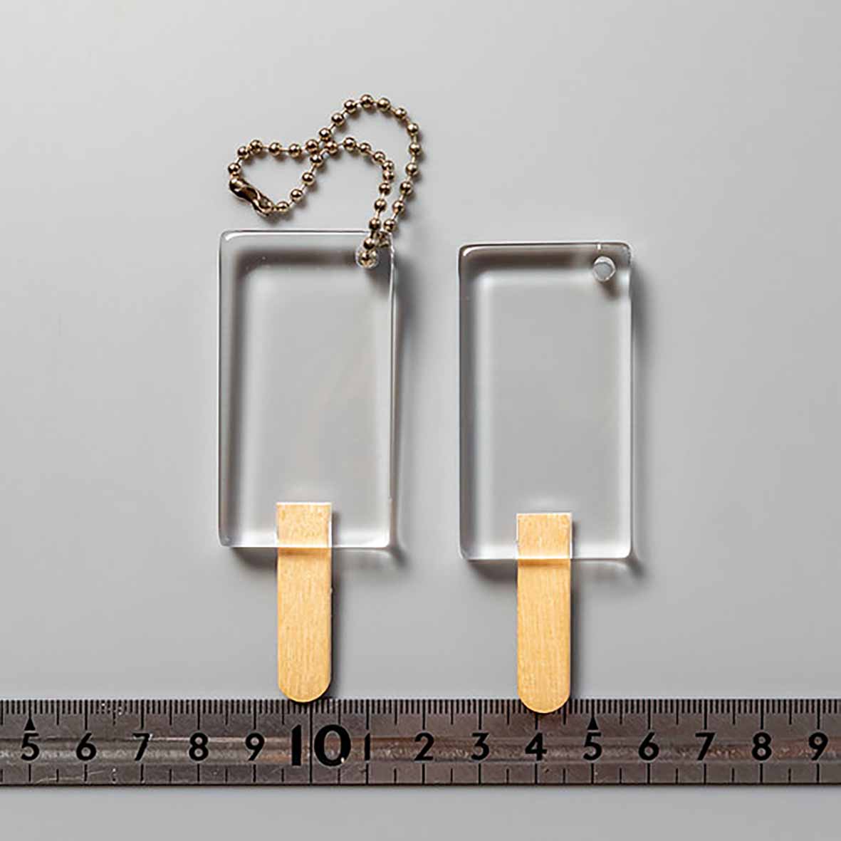 アイスキャンディー型キーホルダー ハート・アイスキャンディー型アクリルキーホルダー – A-Goods Store