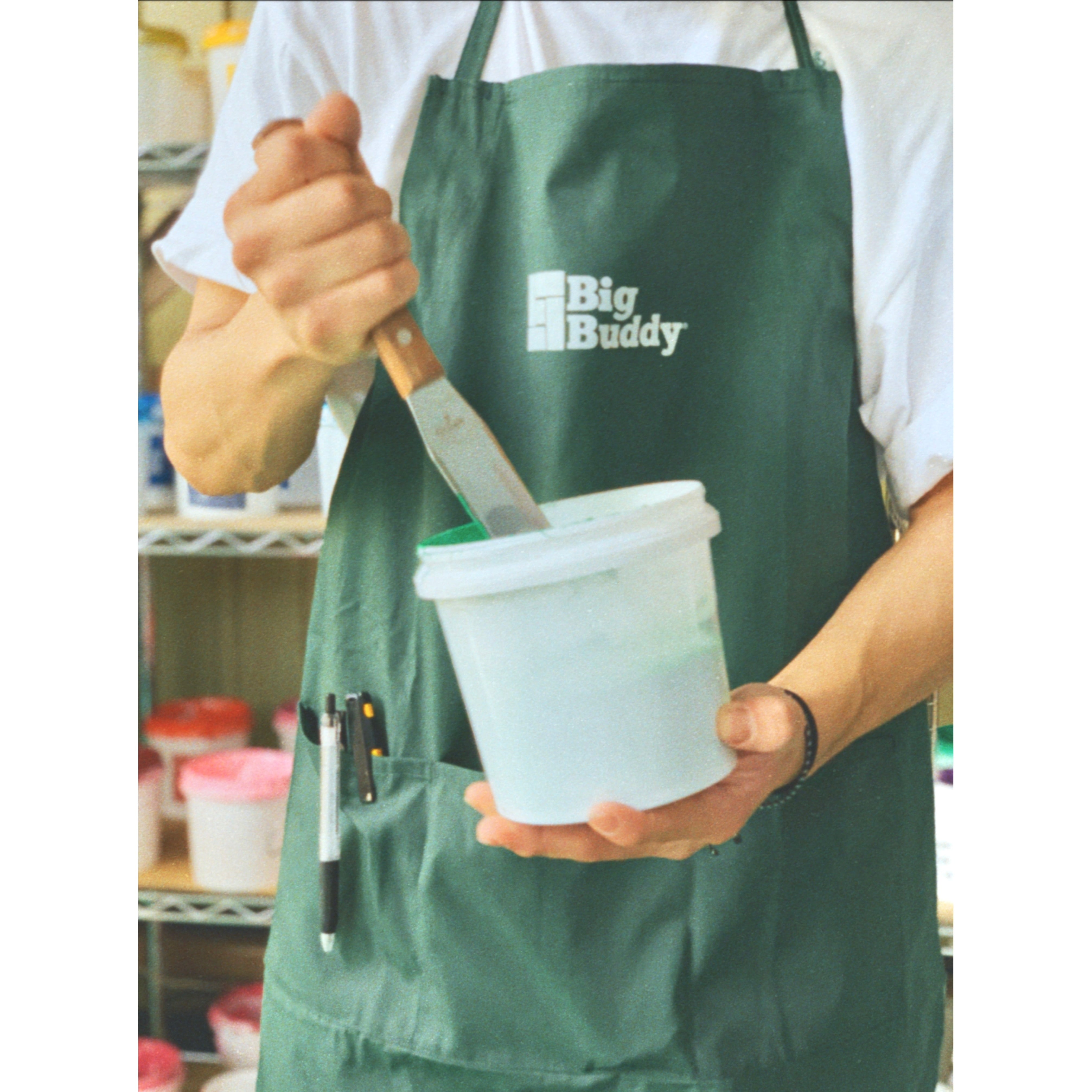 かぶりエプロン注文用ページ CORNER PRINTING | Cobra Caps コブラ キャップス Apron (品番AP-L)