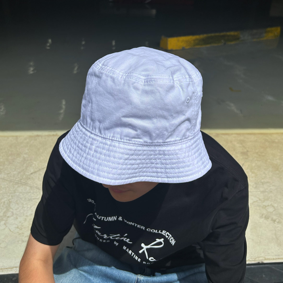 CORNER PRINTING | NEWHATTAN ニューハッタン Down Brim bucket