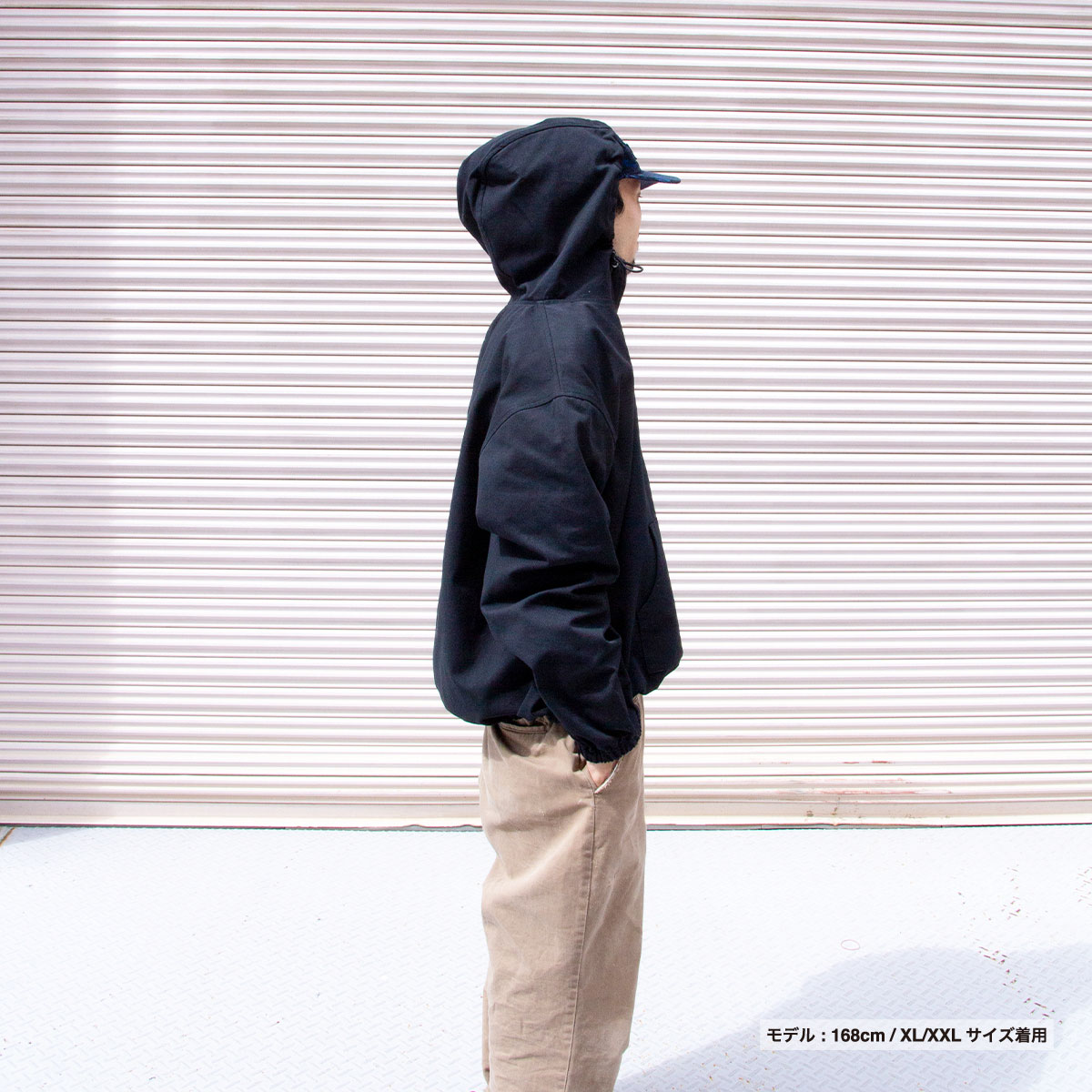 コットンツイルアノラックパーカー (品番 CPAP)