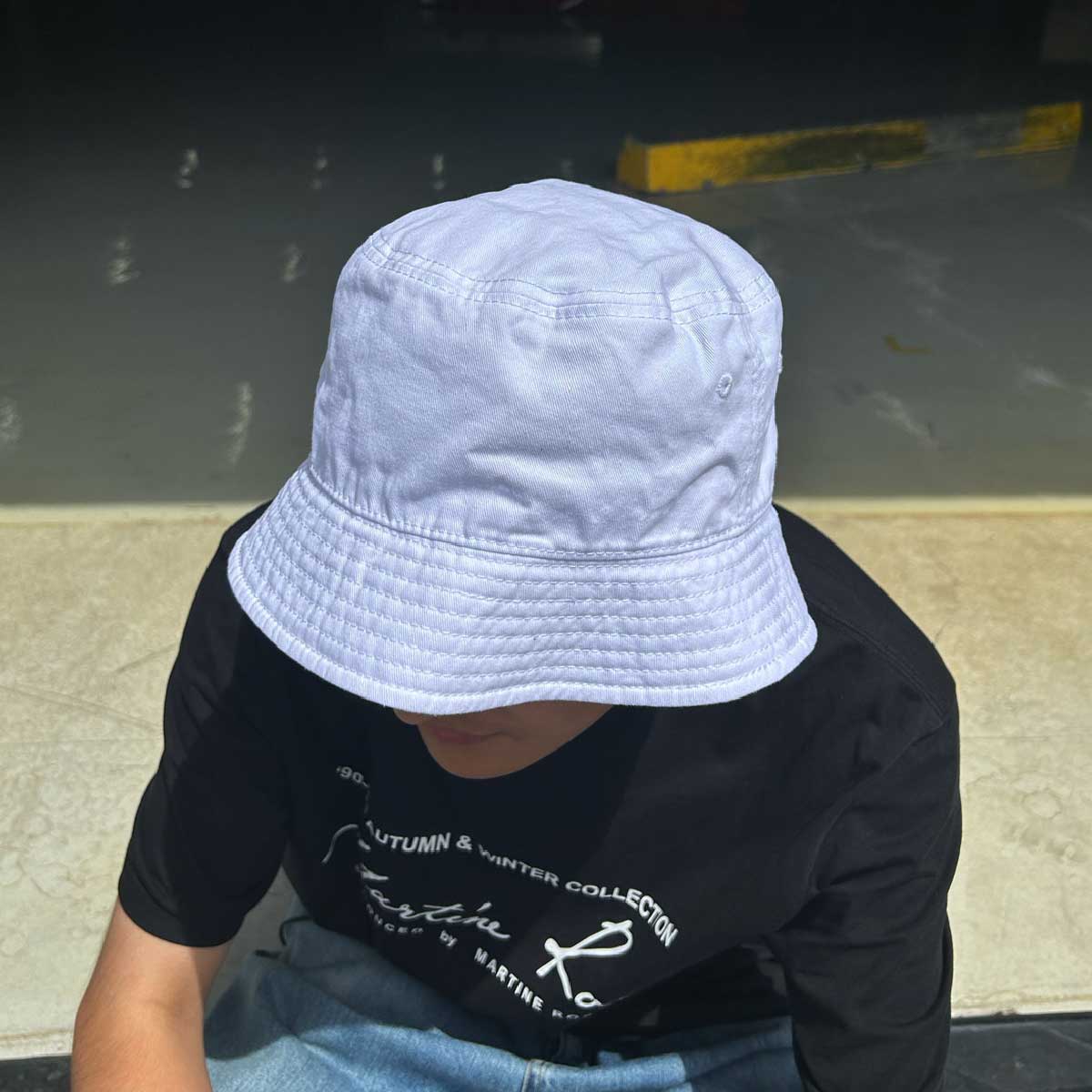 newhattan  Down Brim bucket hat (#1509)