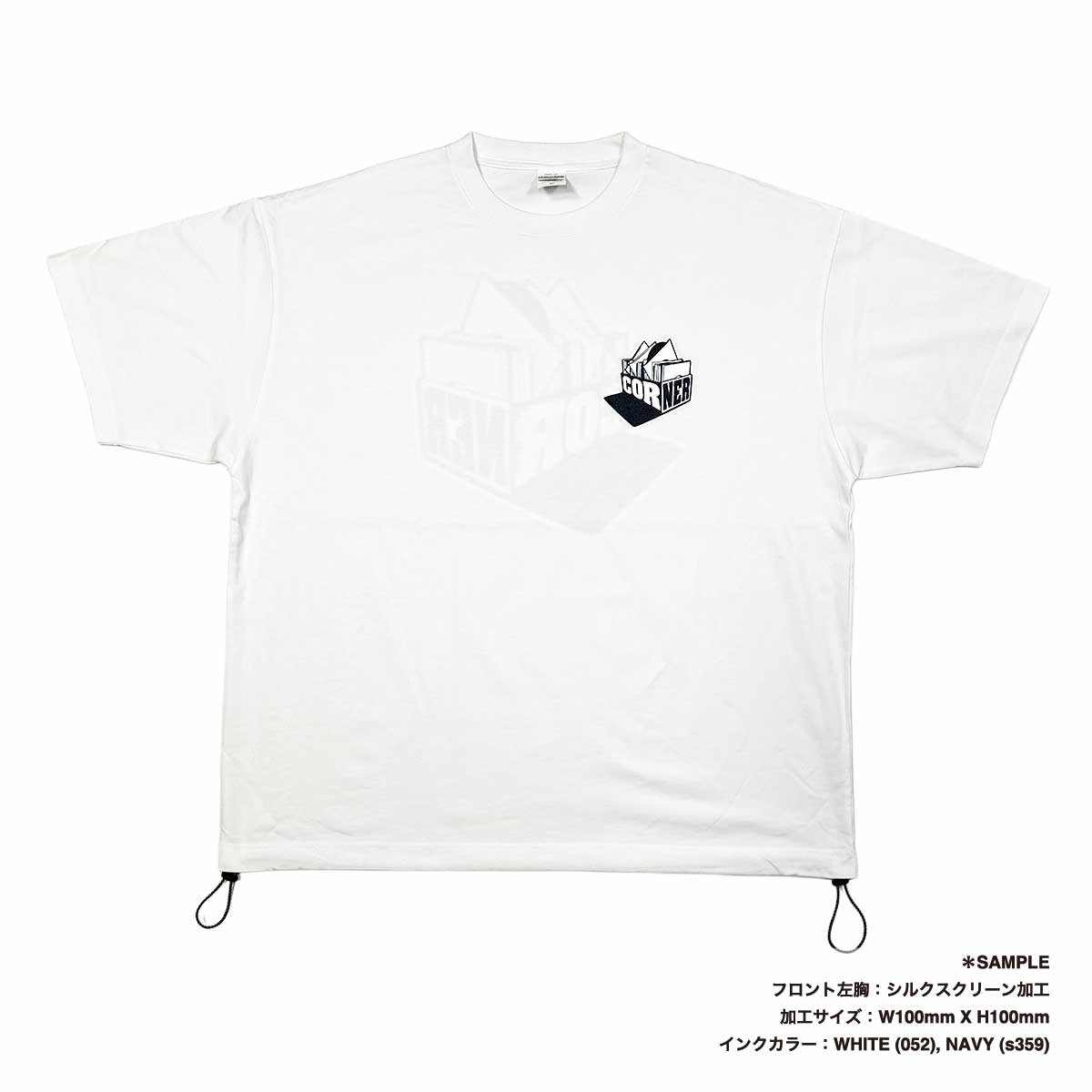 United Athle ユナイテッドアスレ 6.5オンス ファインジャージー リラックスフィット Tシャツ(裾ドローコード) (品番1110-01)