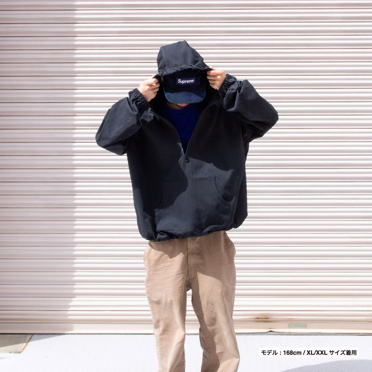 コットンツイルアノラックパーカー (品番 CPAP)