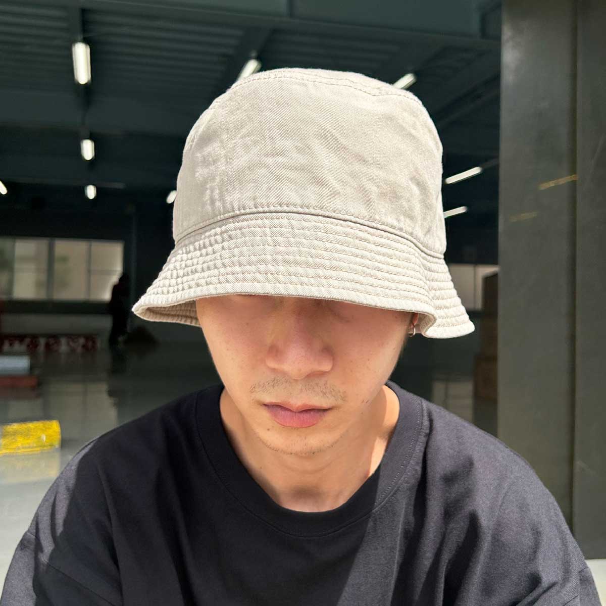 newhattan  Down Brim bucket hat (#1509)