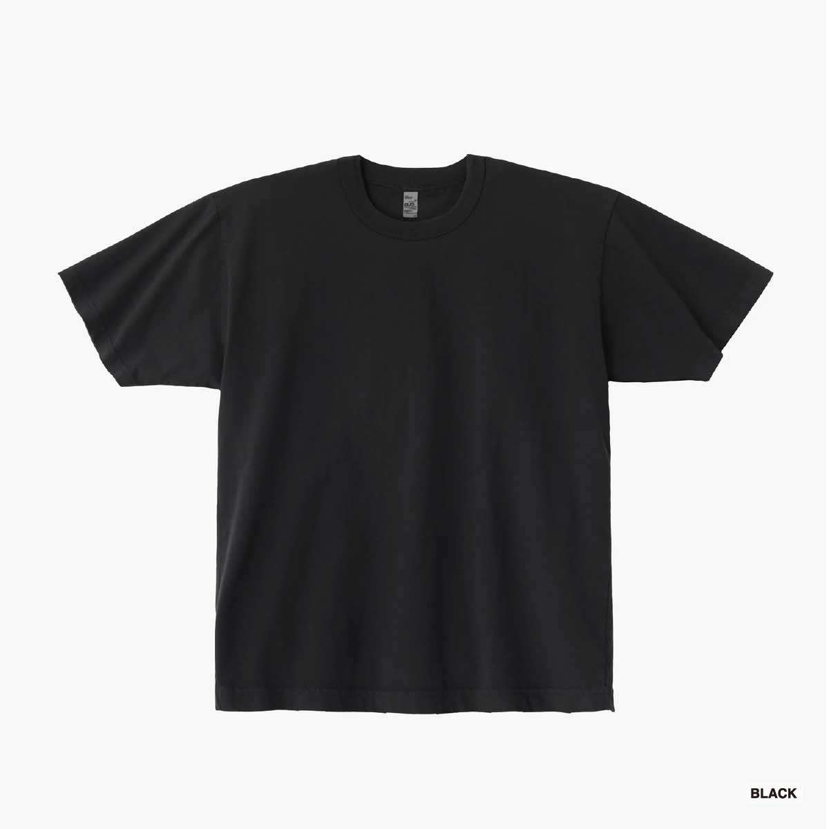 LOS ANGELES APPAREL Short Sleeve Binding Garment Dye T-Shirt 8.5oz [*Domestic]  (#1203GD-Z)