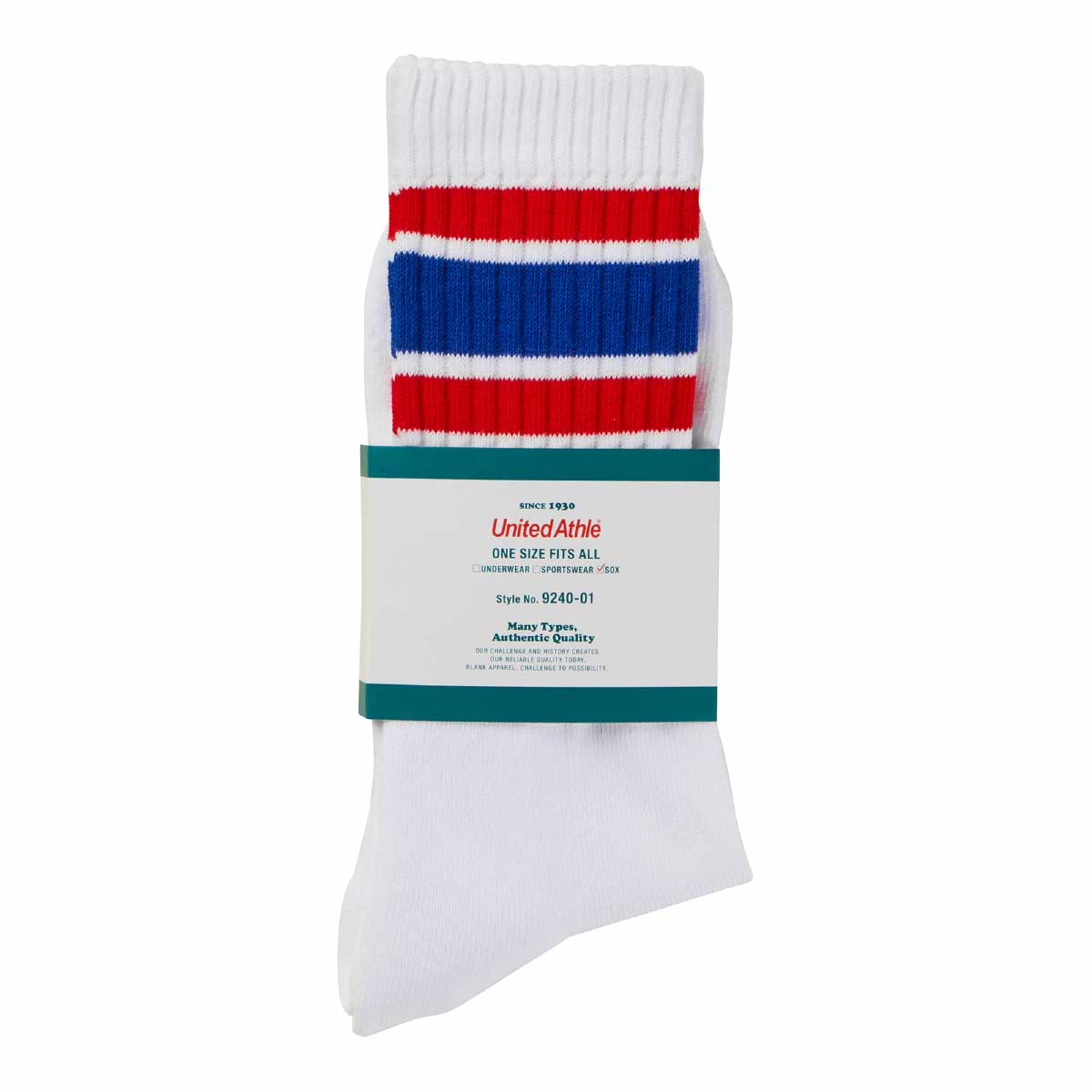 United Athle Crew Socks (#9240-01)