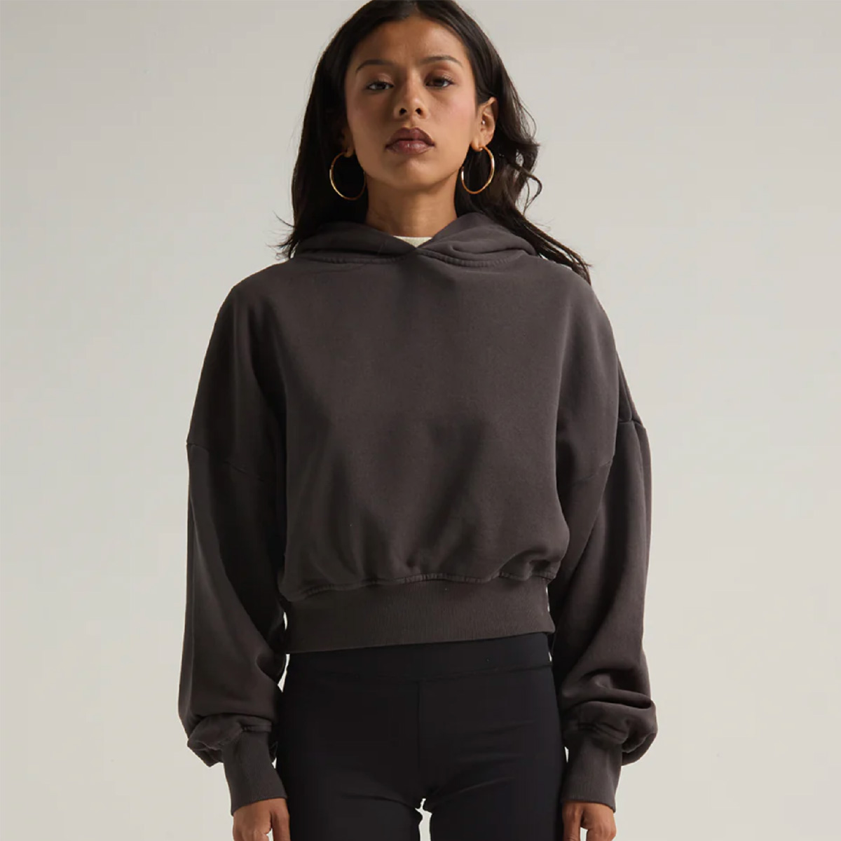SHAKA WEAR シャカウェア Women's Heavyweight Cropped Hoodie (品番SWGDWCH)