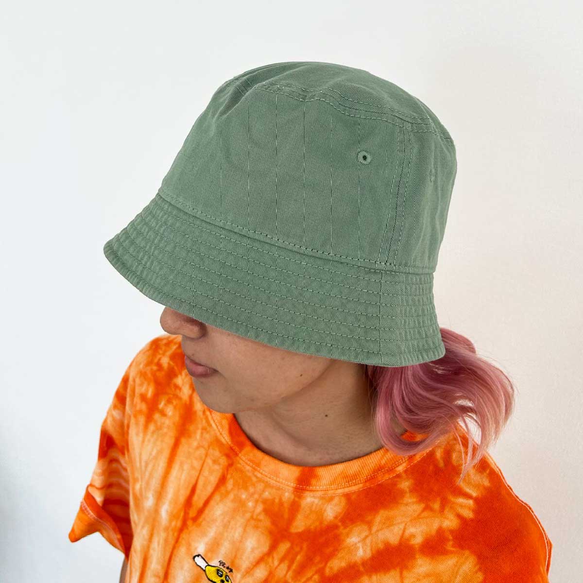 newhattan  Down Brim bucket hat (#1509)