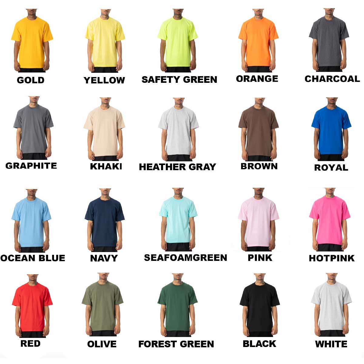 PROCLUB 5.8 oz Comfort T-Shirt 