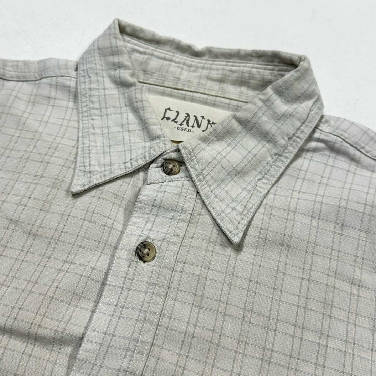 CLANK/USED クランク/ユーズド Short Sleeve Shirt (品番CU001)