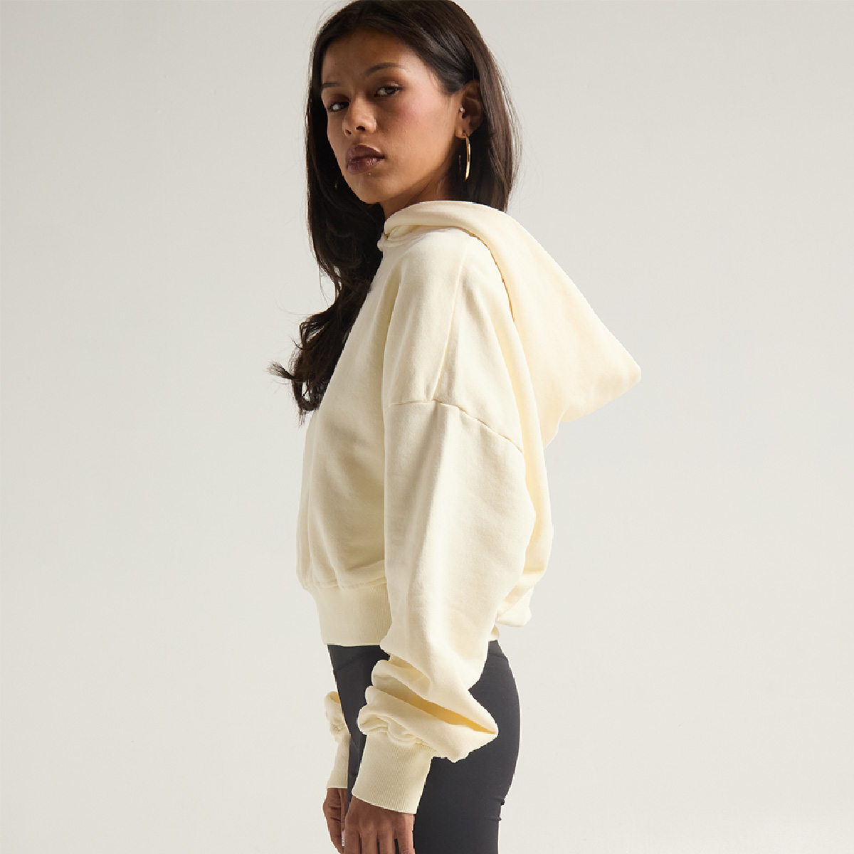 SHAKA WEAR シャカウェア Women's Heavyweight Cropped Hoodie (品番SWGDWCH)