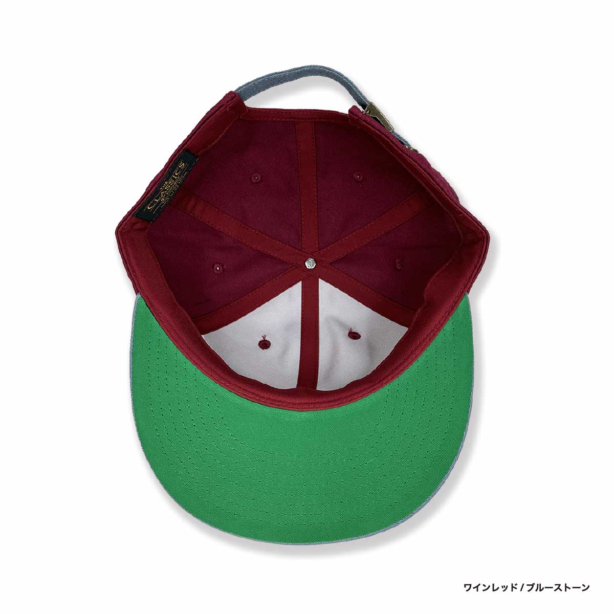 Yupoong ユーポン オリジナルレトロスタイルキャップ ツートーン (品番6145RT)