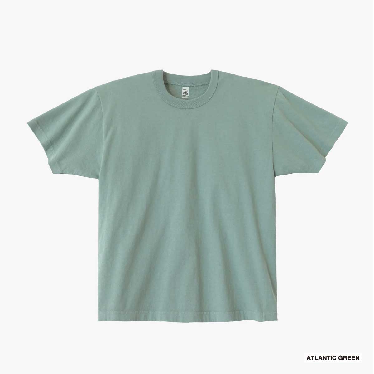 LOS ANGELES APPAREL Short Sleeve Binding Garment Dye T-Shirt 8.5oz [*Domestic]  (#1203GD-Z)