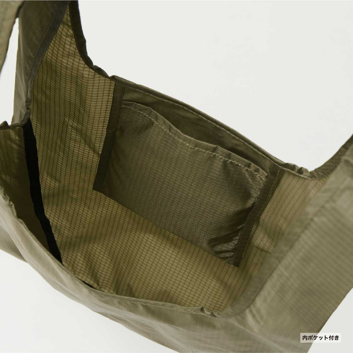 United Athle ユナイテッドアスレ ライトナイロン リップストップ マルシェバッグ(パッカブル) Mサイズ (品番 1423-01_M)