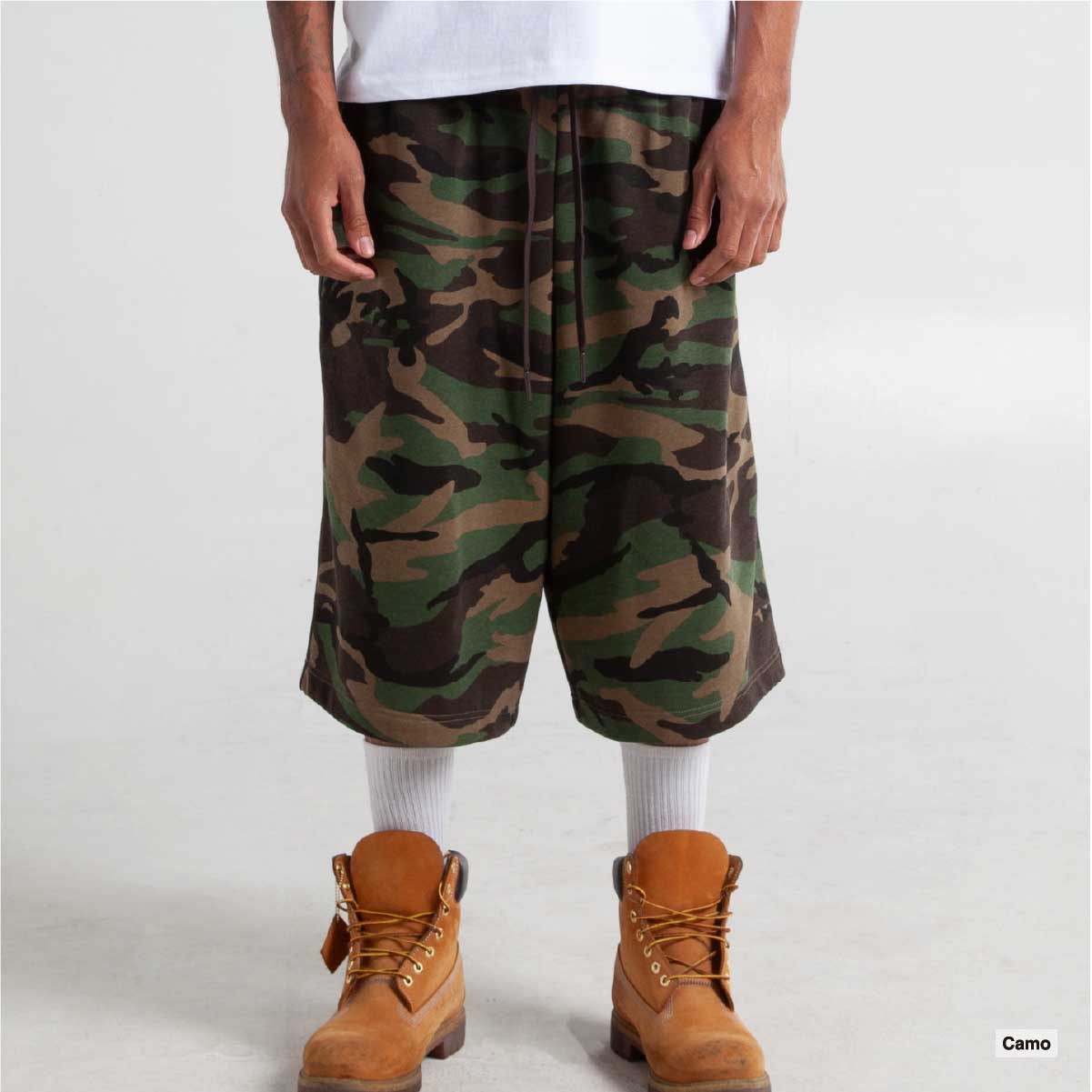 SHAKA WEAR 8.5oz  Baggy Fleece Shorts (#SWBFS)