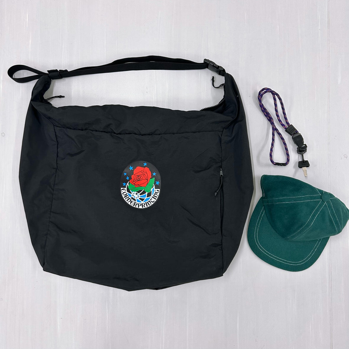 Rollin' Nylon Shoulder Bag ショルダーバッグ (品番CP039)