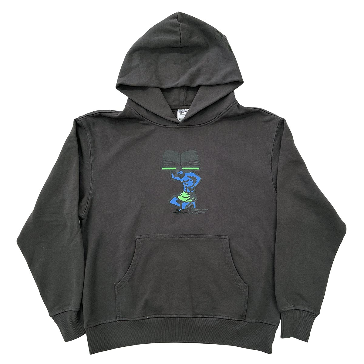 Feels 上杉柊平 PIGMENT DYE HOODIE LIGHT GRAY