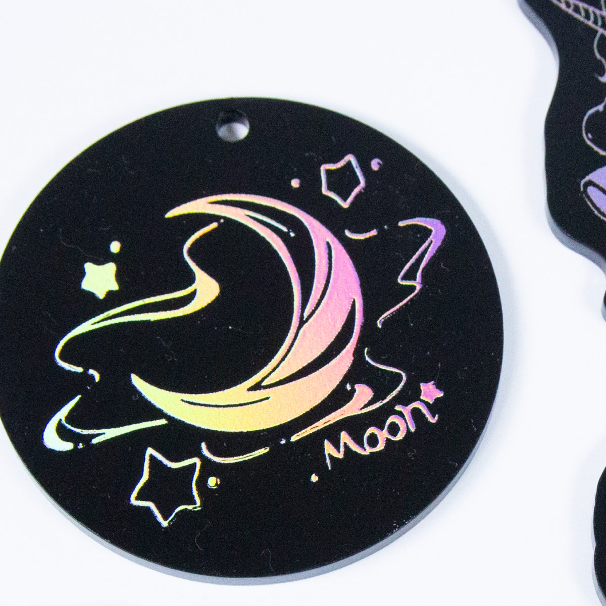 箔アクリルキーホルダー (5cm×5cm以内) (5個セット) (品番ACR-FK05)