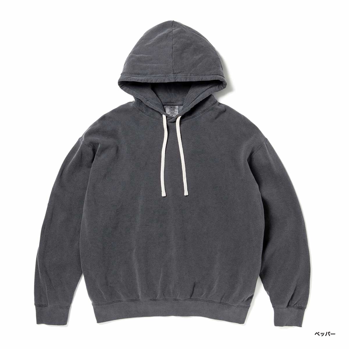 Comfort Colors コンフォートカラーズ 6.4 oz ガーメントダイ ライトウェイト フーデッド スウェットシャツ (品番CC1467)