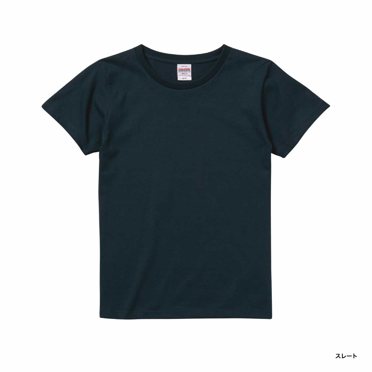 United Athle ユナイテッドアスレ 5.6 oz ハイクオリティー Tシャツ <ガールズサイズ> (品番5001-03)