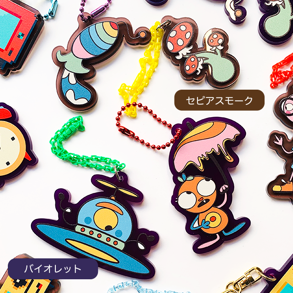 【新品、未開封】つながるアクリルキーホルダーコレクション 7個セット 新品、未開封】つながるアクリルキーホルダーコレクション 7個セット