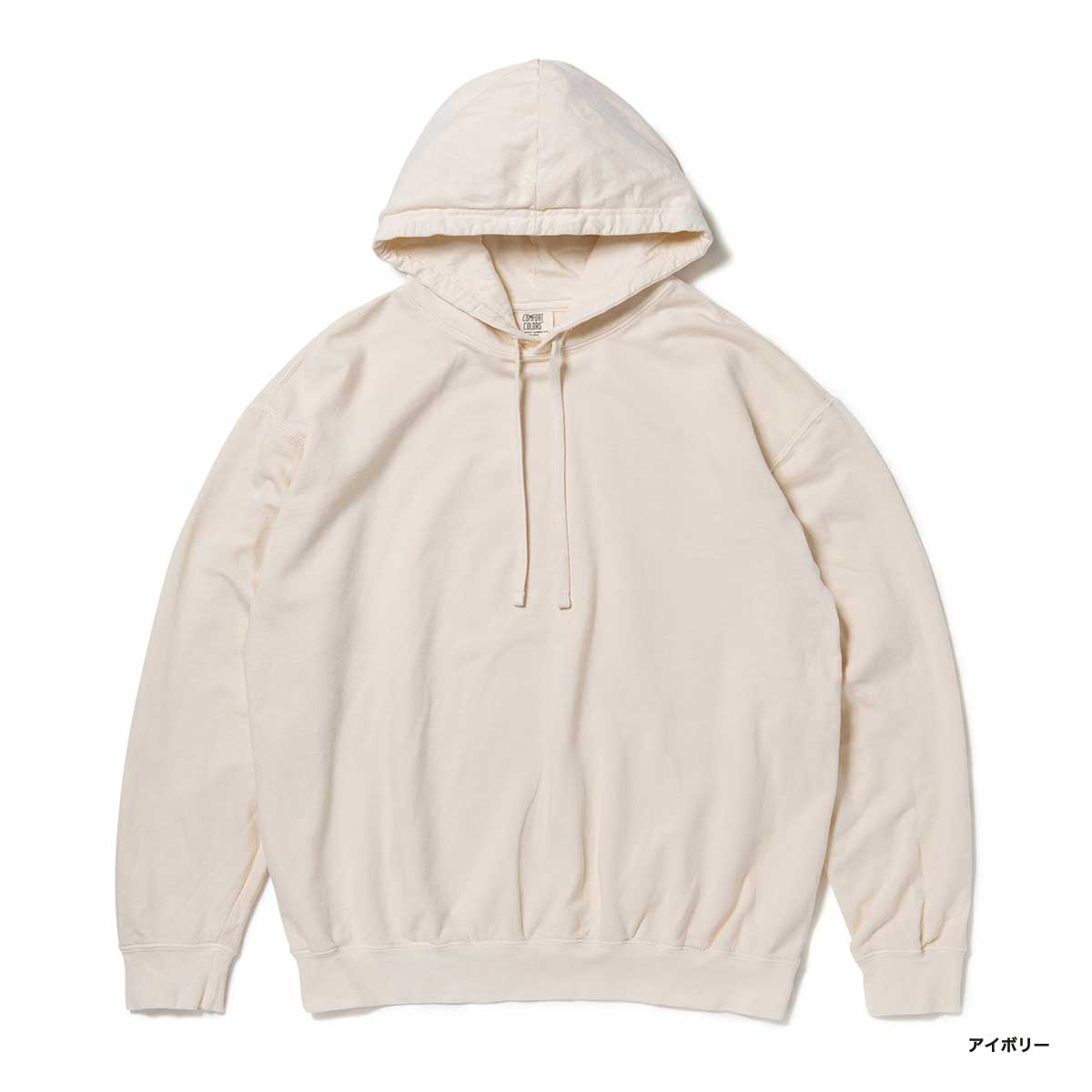 Comfort Colors コンフォートカラーズ 6.4 oz ガーメントダイ ライトウェイト フーデッド スウェットシャツ (品番CC1467)