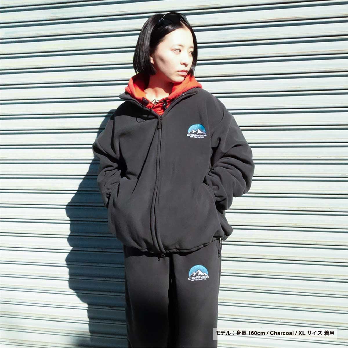 STUFF スタッフ フリーススタンドジャケット (品番STF-002)