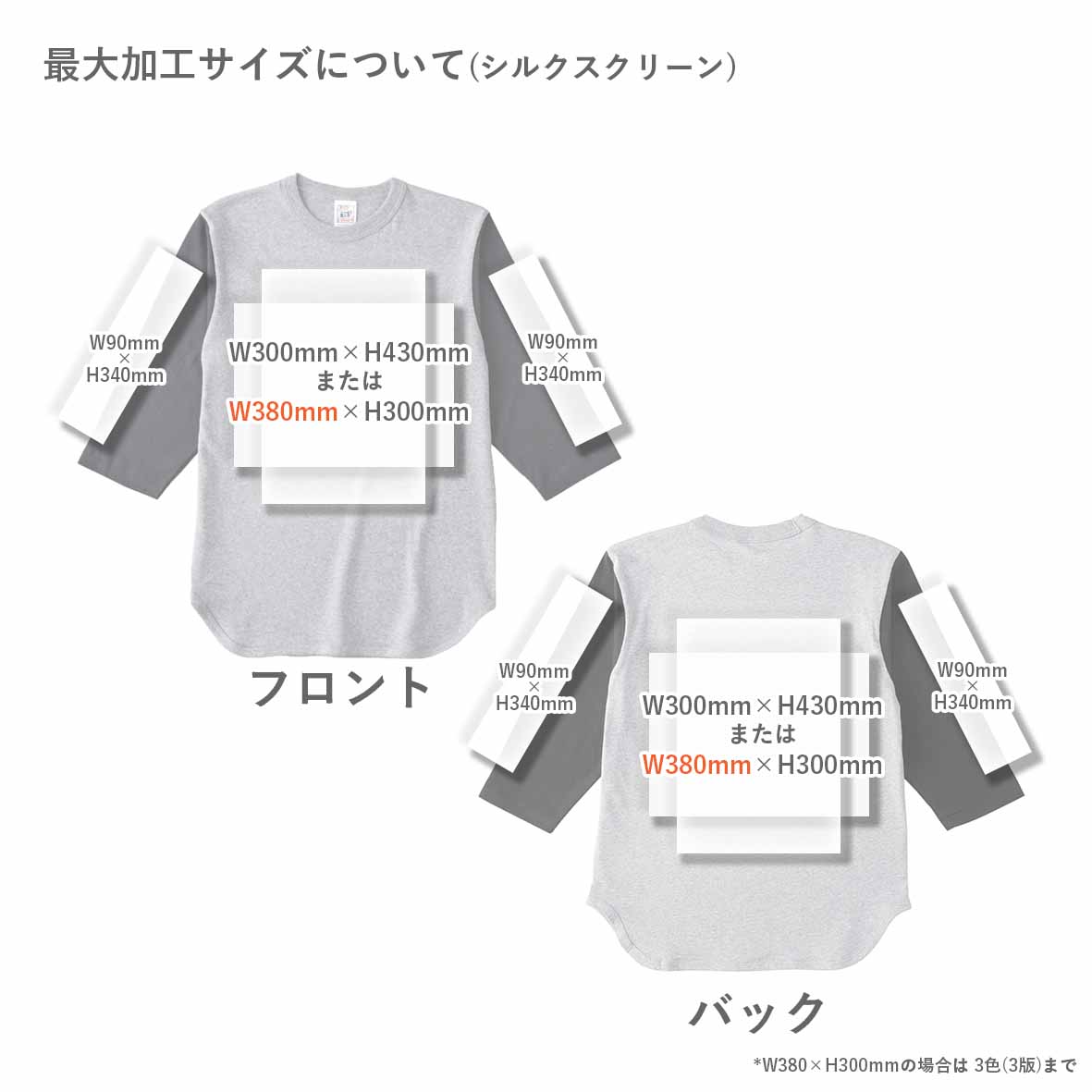 CORNER PRINTING | TRUSS トラス 6.2 oz オープンエンド 3/4